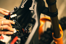 Load image into Gallery viewer, Prickly Motorsports Horn Delete AirTag Stash