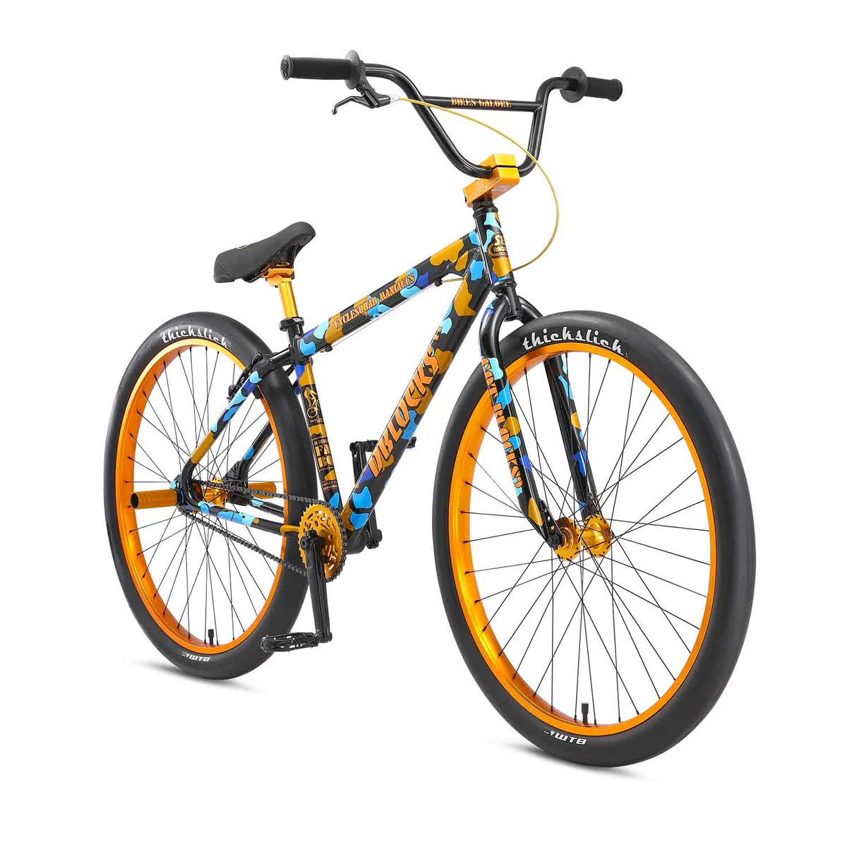 SE Bikes DBLocks Big Ripper 29 Bike Gold Camo