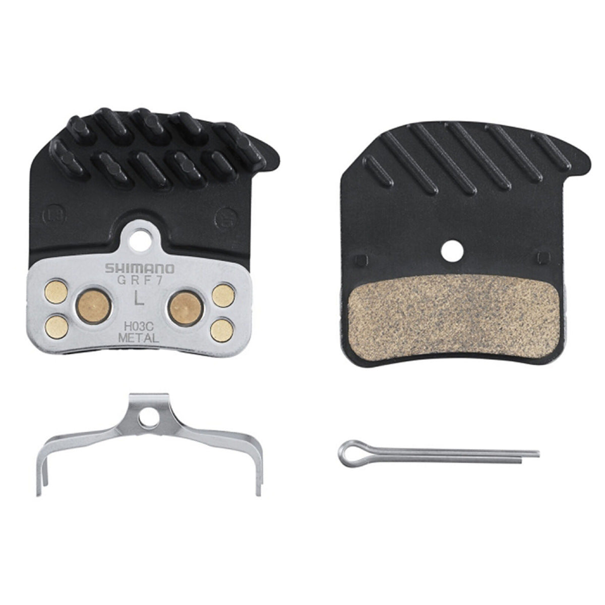Shimano H03C Finned Brake Pads (For Saint/Zee) – Allied Action Sports